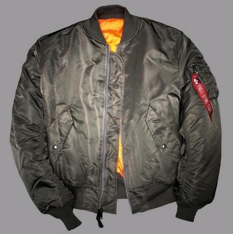 New Alpha Industries Mod MA-1 MA1 MA 1 Jacket Rep Grey  Preview